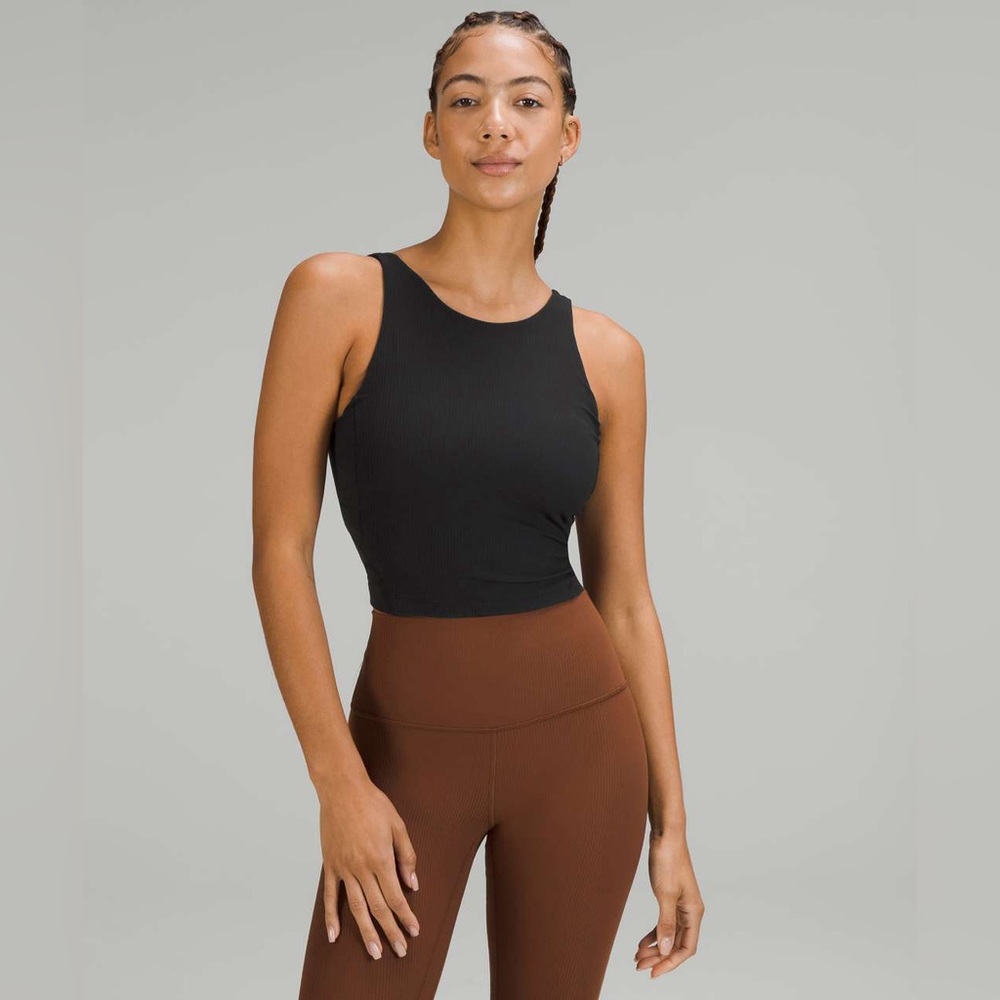 Lululemon Align Ribbed High-Neck Tank Top